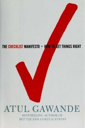 The Checklist Manifesto cover